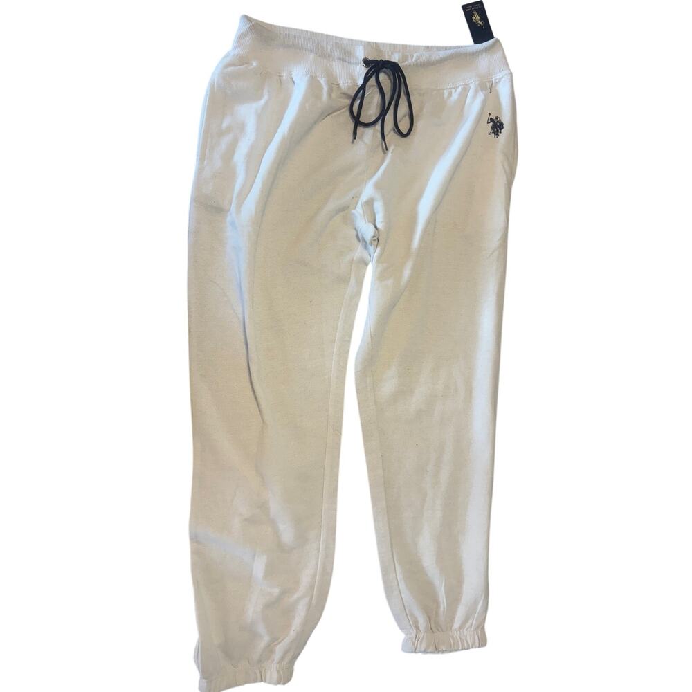 U.S. POLO ASSN. Women's Joggers Sweatpants XL/EG Elastic Drawstring Casual